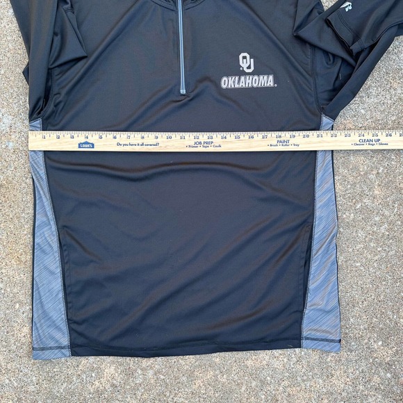 Russell Athletics‎ Pullover Mens Large Oklahoma Sooners Football Black Gray - Picture 10 of 10